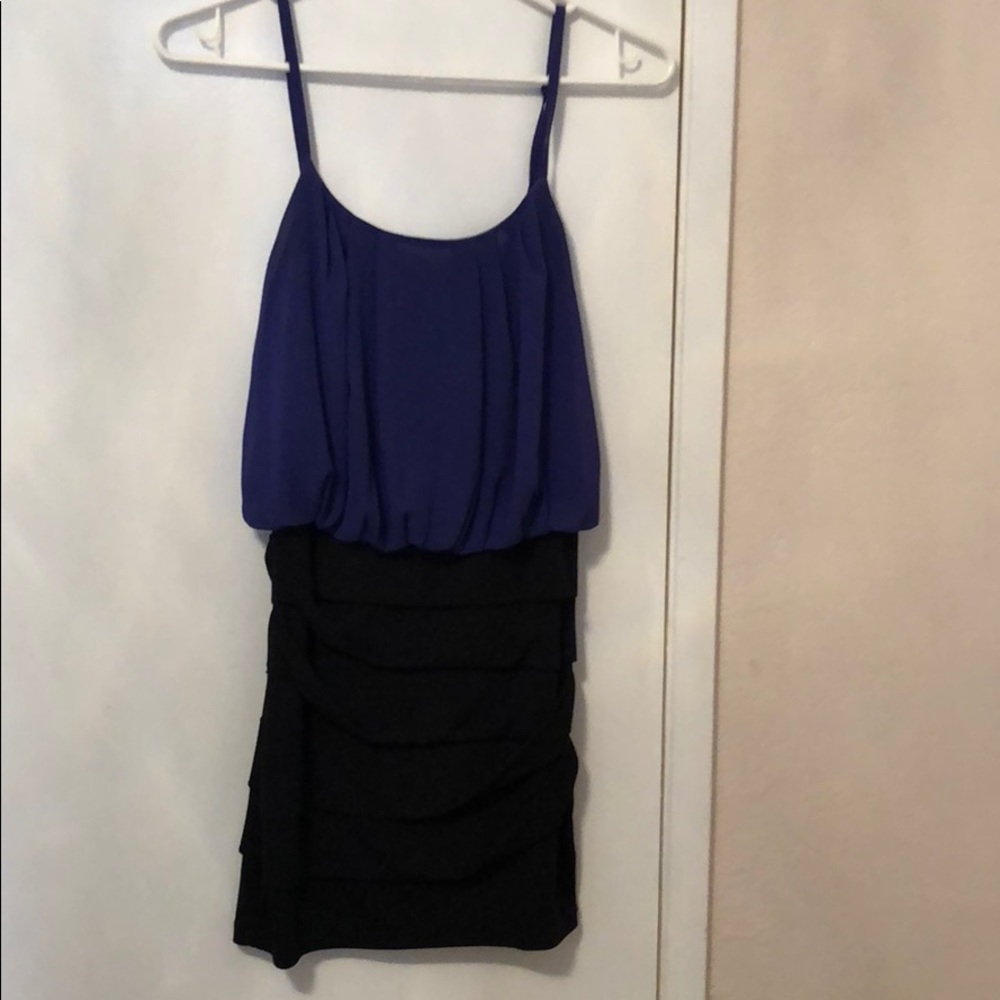 Purpleish blueish dress